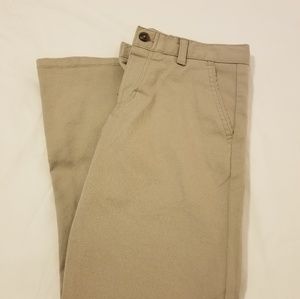 Boys NWT RL CHAPS STRETCH KHAKI PANTS SZ 8 HUSKY